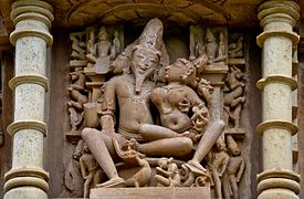 Brahma and his consort