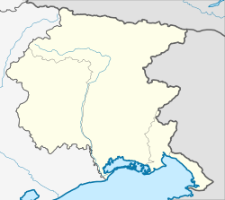 Vajont is located in Friuli-Venezia Giulia