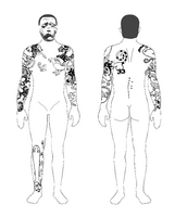 Tattoos of the Pazyryk-2 chief.[40]