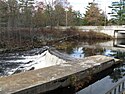 Squannacook River in West Groton MA