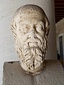 Image 6Bust of Herodotus in Stoa of Attalus, one of the earliest nameable historians whose work survives. (from History of Greece)