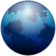 Blue globe artwork, distributed with the source code, and is explicitly not protected as a trademark[274]