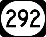 Kentucky Route 292 marker