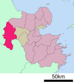Location of Hita