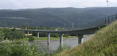 Bridge crossing Gaula River