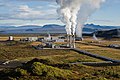 Image 52Steam rising from the Nesjavellir Geothermal Power Station in Iceland (from Geothermal energy)