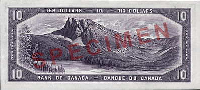 $10 banknote, "Devil's Head" printing