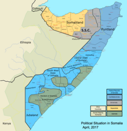 The situation of Somalia as of 5 May 2012