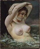 The Woman in the Waves, 1868, Metropolitan Museum of Art, New York
