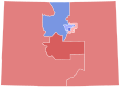 2014 Colorado Secretary of State election by congressional district