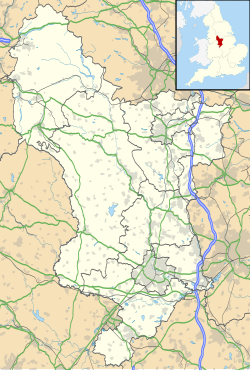 Map showing the location of Black Rocks
