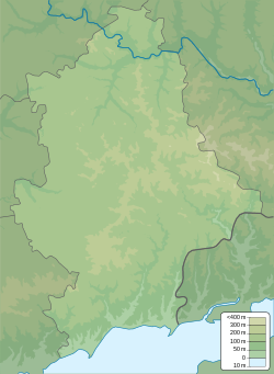 Donetsk is located in Donetsk Oblast