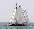 Traditional Dutch sailing barge