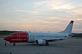 Norwegian Boeing 737-300 at Rijeka