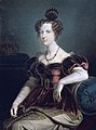 Portrait of Queen Maria Cristina by Giuseppe Patania, 1833