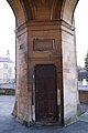 Door built into the tower