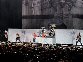 Stone Sour performing in August 2010