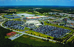 Aerial view of the Florence Center