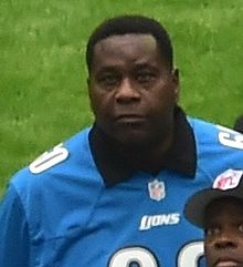 Al Baker headshot in a Detroit Lions jersey