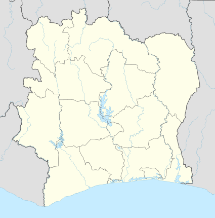 2012–13 Ligue 1 (Ivory Coast) is located in Ivory Coast