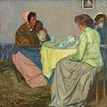Dutch women drinking coffee or Hospitality.[78][79] Entry in Beaux Arts Salon, 1908.[78]
