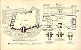 Plan and elevation of Tantallon Castle