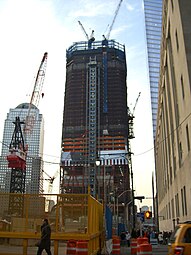December 19, 2010, after steel reached the 52nd floor; the halfway point.[43]