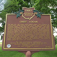 Chief Logan Ohio Historical Marker