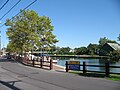 Cayuga–Seneca Canal from Seneca Falls, New York.