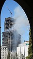 Windsor Tower after the 2005 fire