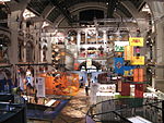 Interior of the museum.