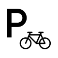 TF 021: Bicycle or cycle parking
