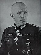 General der Infanterie Ludwig Kübler commanded the XXXXIX Mountain Corps