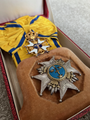 Commander Grand Cross of the order in a case by C.F. Carlman.