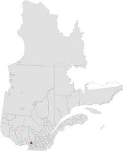 Location of La Rivière-du-Nord