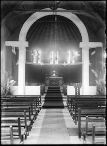 Interior of St Alban the Martyr, 1906