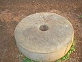A Stone Wheel for Mortar making at Dharmrajeshwar