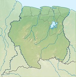 Oranje Mountains is located in Suriname
