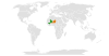 Location map for Mali and Niger.