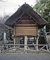 Reconstructed grain storehouse in Toro, Shizuoka