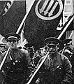Demonstration of Akcja Socjalistyczna (Socialists Action), a paramilitary organization of the Polish Socialist Party, before 1939.