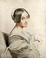 Portrait of his mother, Élisa, c. 1830.