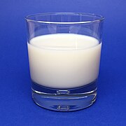 Milk - emulsion of liquid butterfat globules dispersed in water
