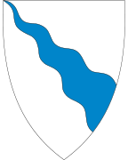 Coat of arms of Øyestad Municipality (1985-1991)