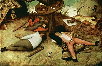 Pieter Bruegel, The Land of Cockaigne, 1567