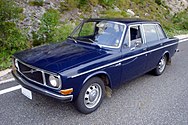 1972 Volvo 144 4-door sedan.