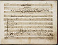 Image 7Griselda manuscript, by Alessandro Scarlatti (from Wikipedia:Featured pictures/Culture, entertainment, and lifestyle/Theatre)