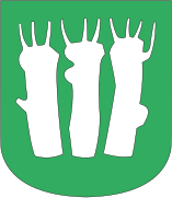 Coat of arms of Asker Municipality (1975-2019)