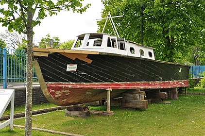 Boat at Pembroke Dock Heritage Centre