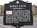 Burks Lock Historic Marker